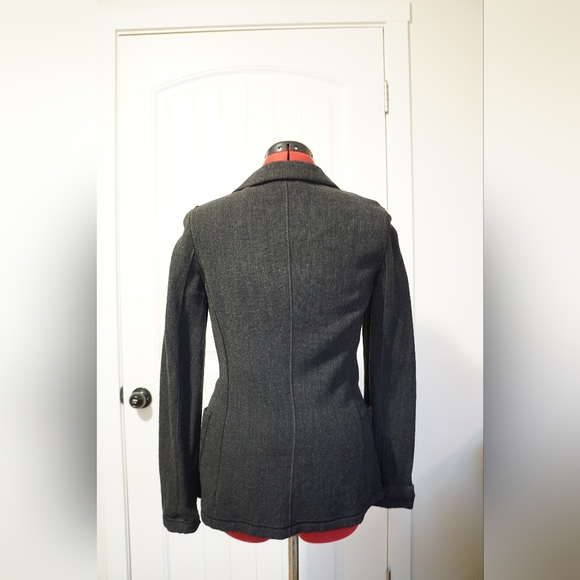 Dark grey wool Armani blazer - Picture 6 of 6